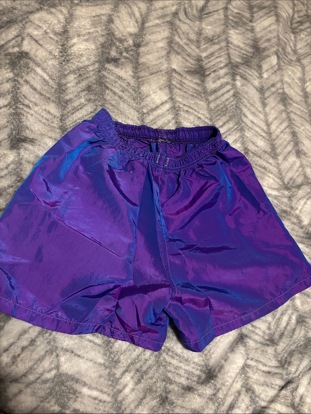 Vintage purple iridescent Road Ragz Jean Co. shorts